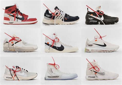 off white nike the ten